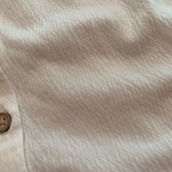 Carter's White Boho Embroidered Look Shacket Size 9 Months - Picture 8 of 15